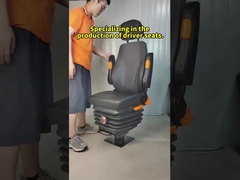 Сиденье водителя мужского грузовика M801 Механическая подвеска Сиденье PU кожа на заказ