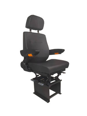 Регулируемые задние статические сиденья S802 Air Ride Truck Seats PU кожаная ткань